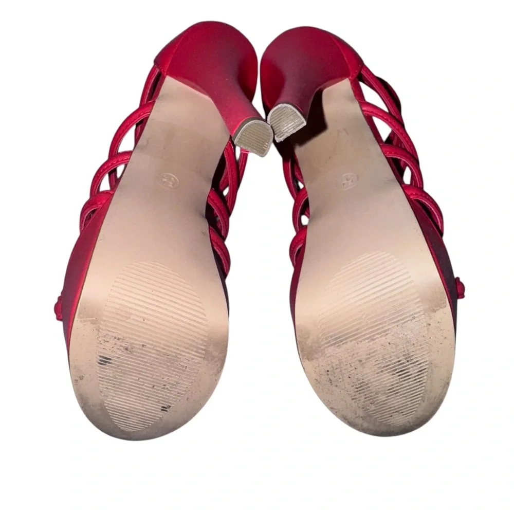 Sheikh Red Lina-13s High Heels size 5.5